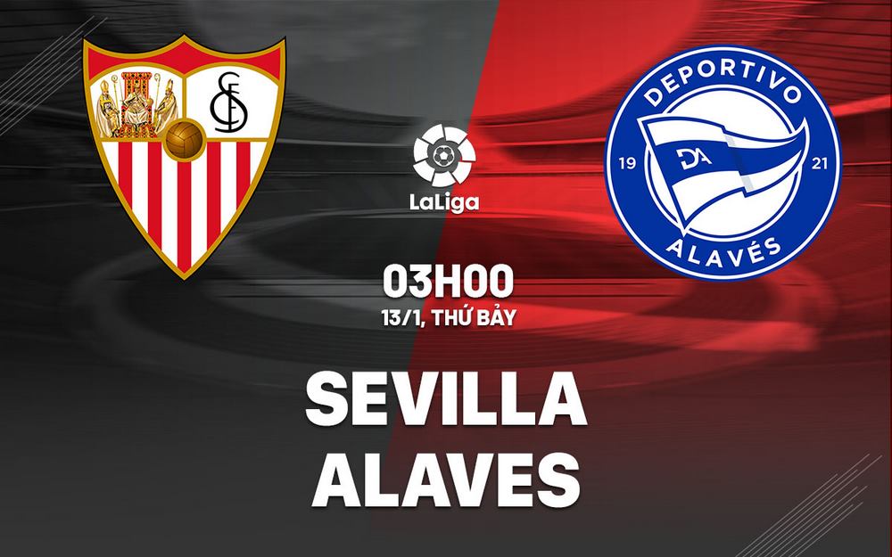 Soi kèo Sevilla vs Alaves 03h00 ngày 13/1